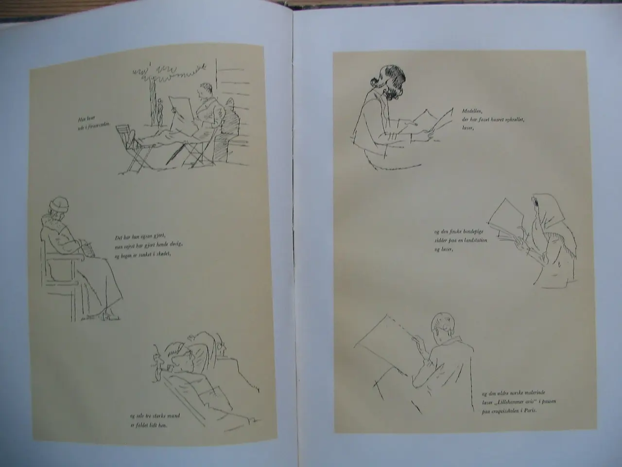 Billede 4 - Ebbe Sadolin (1900-1982). Tegninger