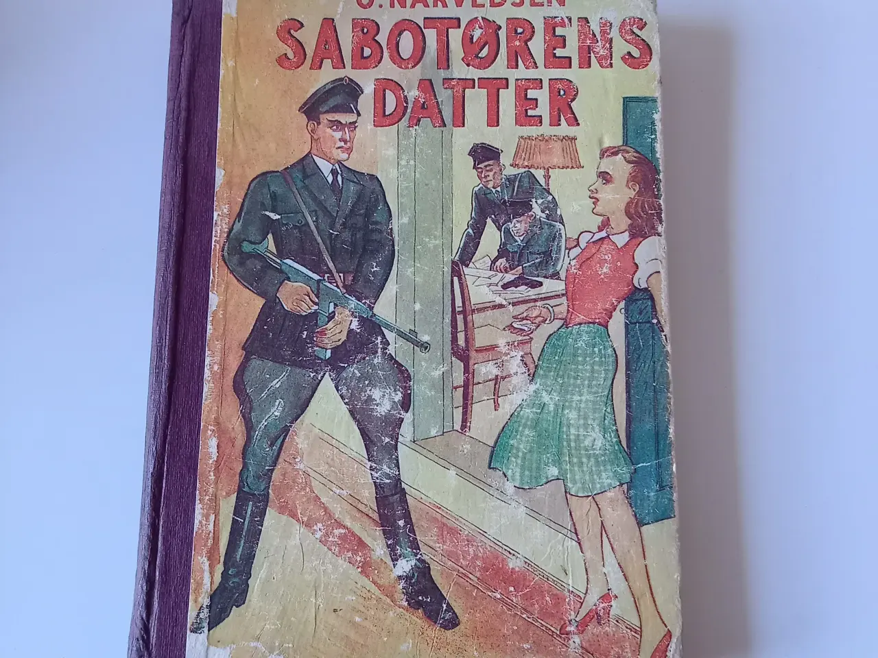 Billede 1 - Sabotørens datter af O. Narvedsen