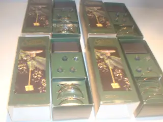 GEORG JENSEN, TRANSPORMER + 4 smukke lysestager 