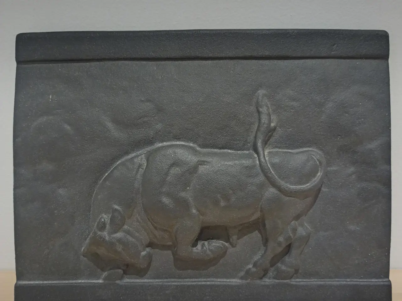 Billede 1 - Relief i støbejern
