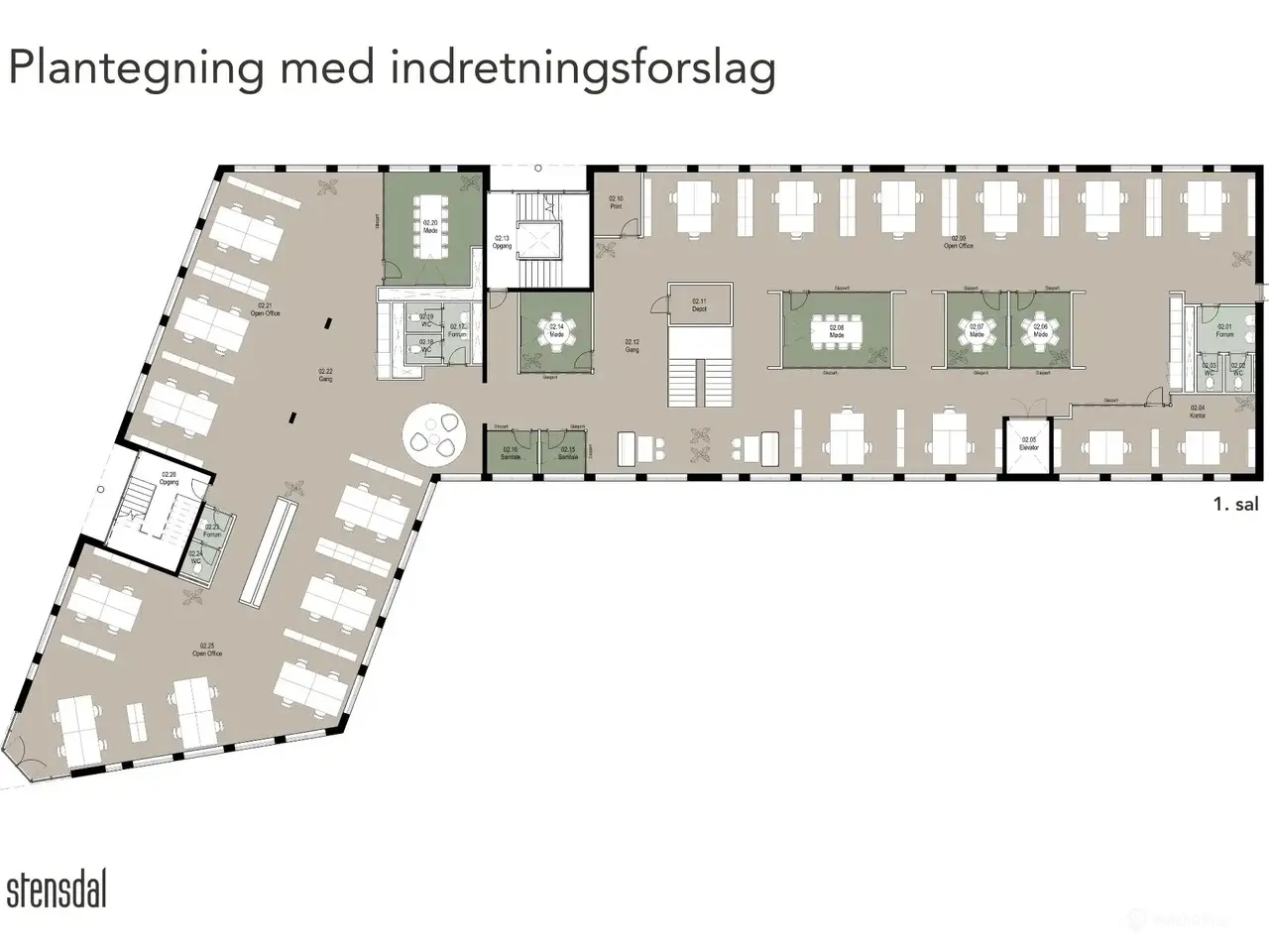 Billede 22 - Førsteklasses kontorejendom – med plads til at samle hele forretningen