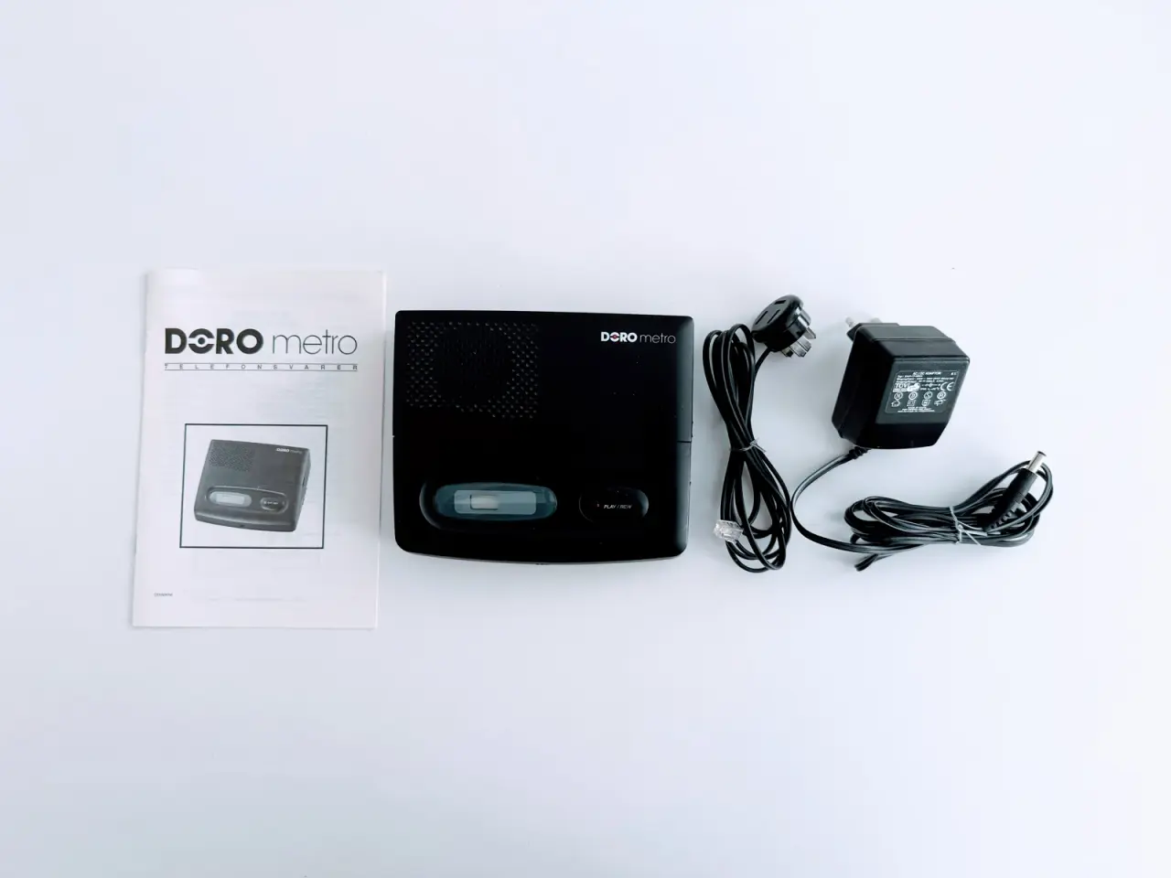 Billede 2 - DORO Metro telefonsvarer, velholdt + velfungerende