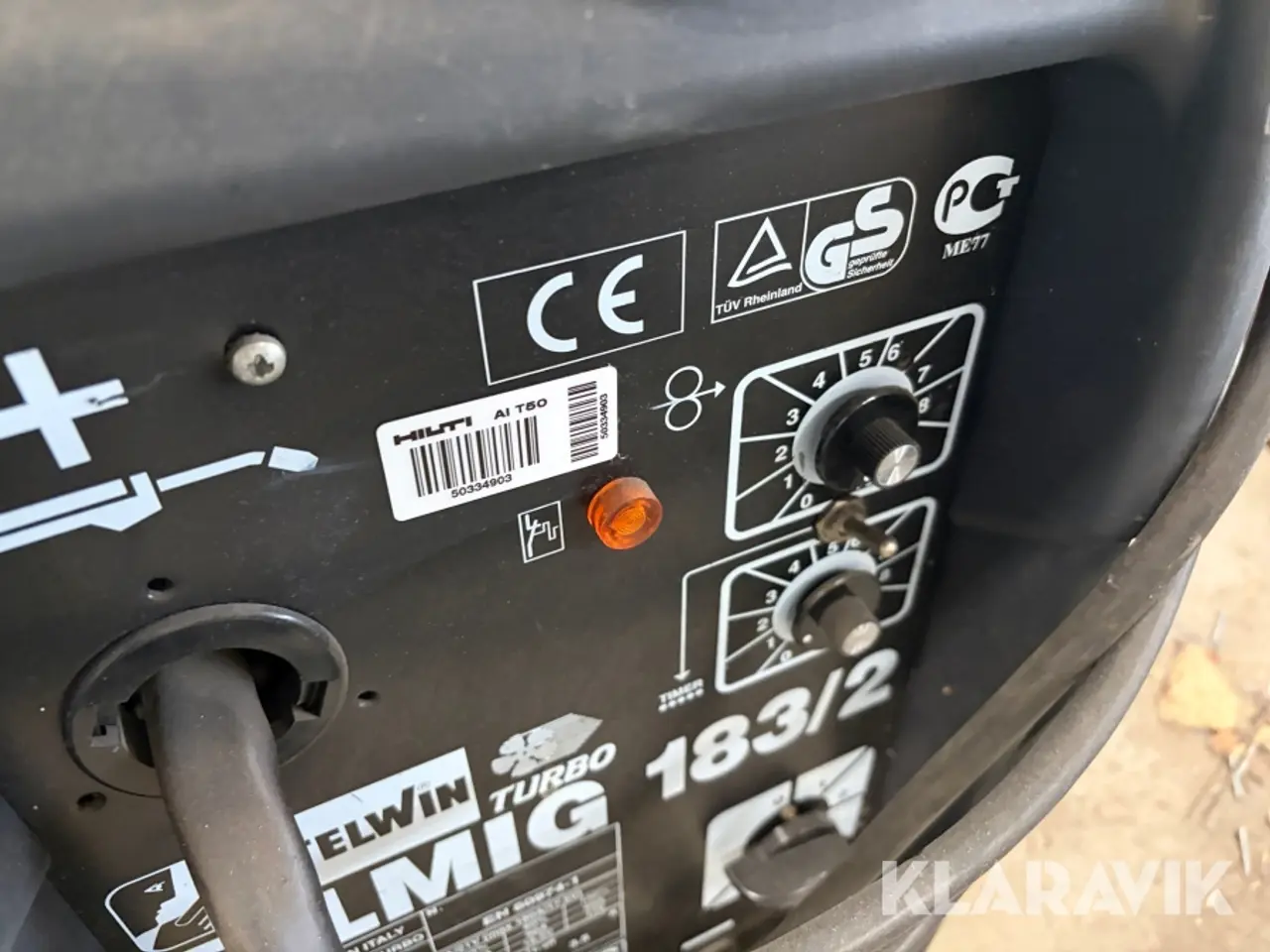 Billede 4 - Svejsemaskine Telwin Telmig 183/2 Turbo