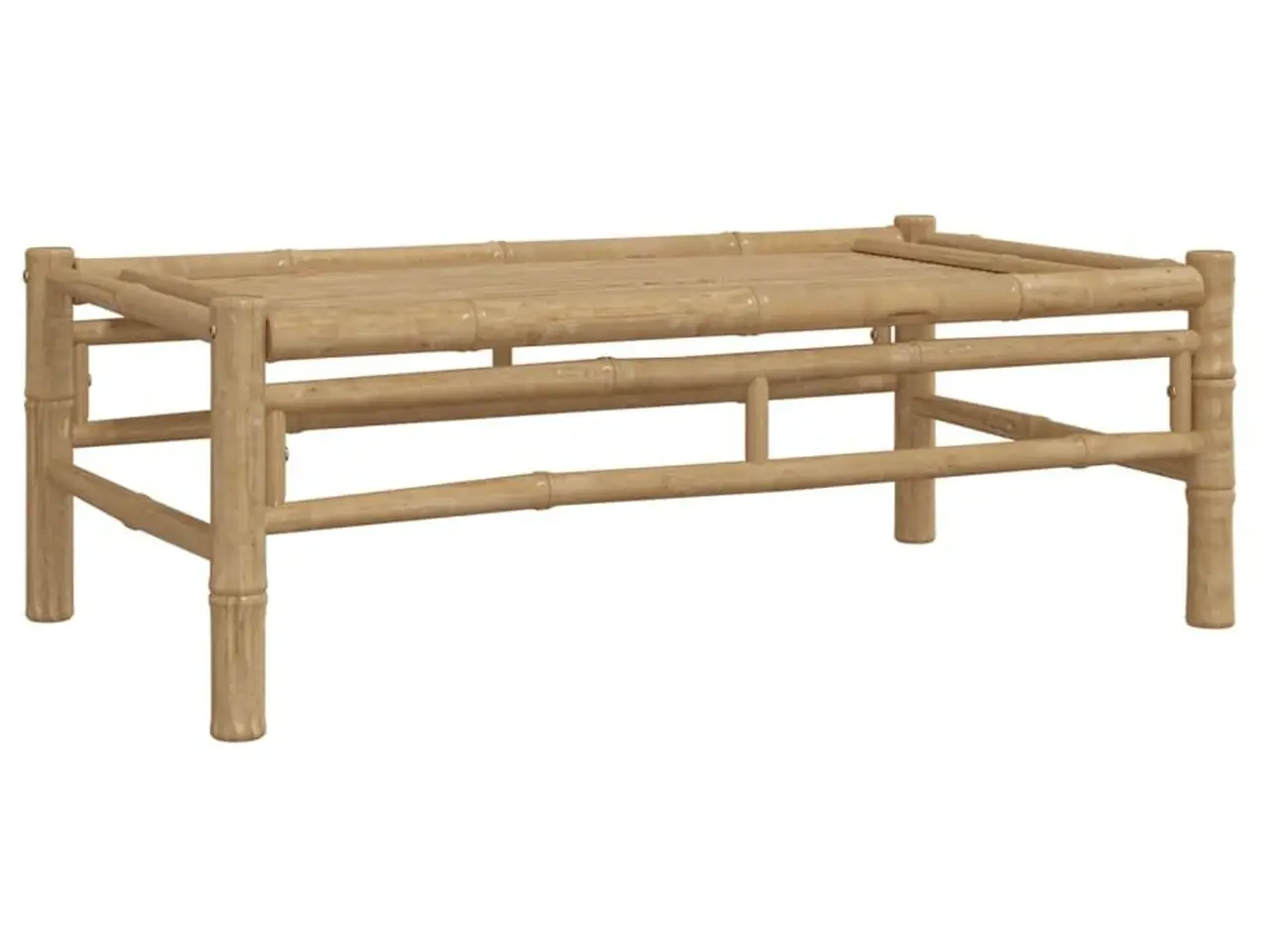 Billede 2 - Havebord i bambus 100 × 55 × 33 cm - udendørs sofabord