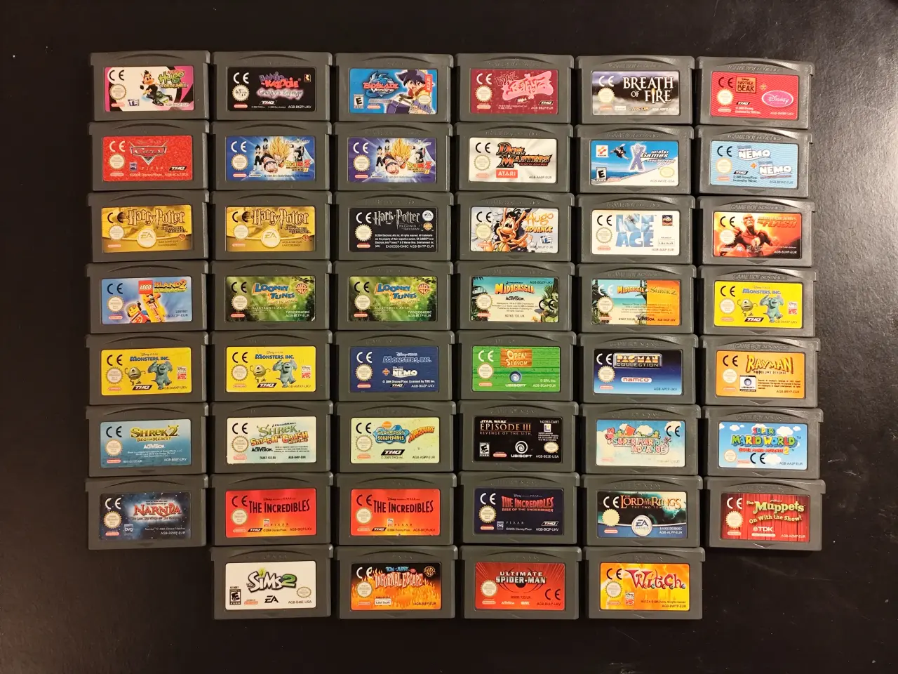 Billede 1 - Blandede Game Boy Advance spil - Blandede GBA Spil