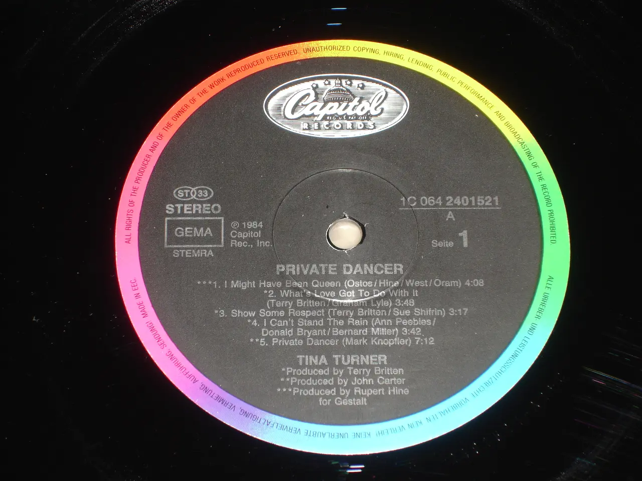 Billede 4 - (Sender gerne) Tina Turner – Private Dancer