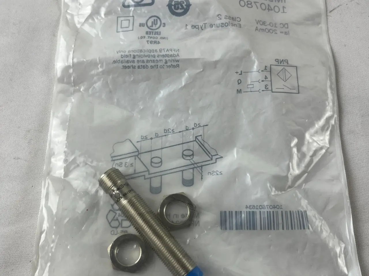 Billede 6 - SICK IME12-08NPSZC0S Proximity Sensor 8mm M12 PNP