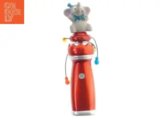 Rød elefant legetøj med lys og lyd (str. 20 cm)