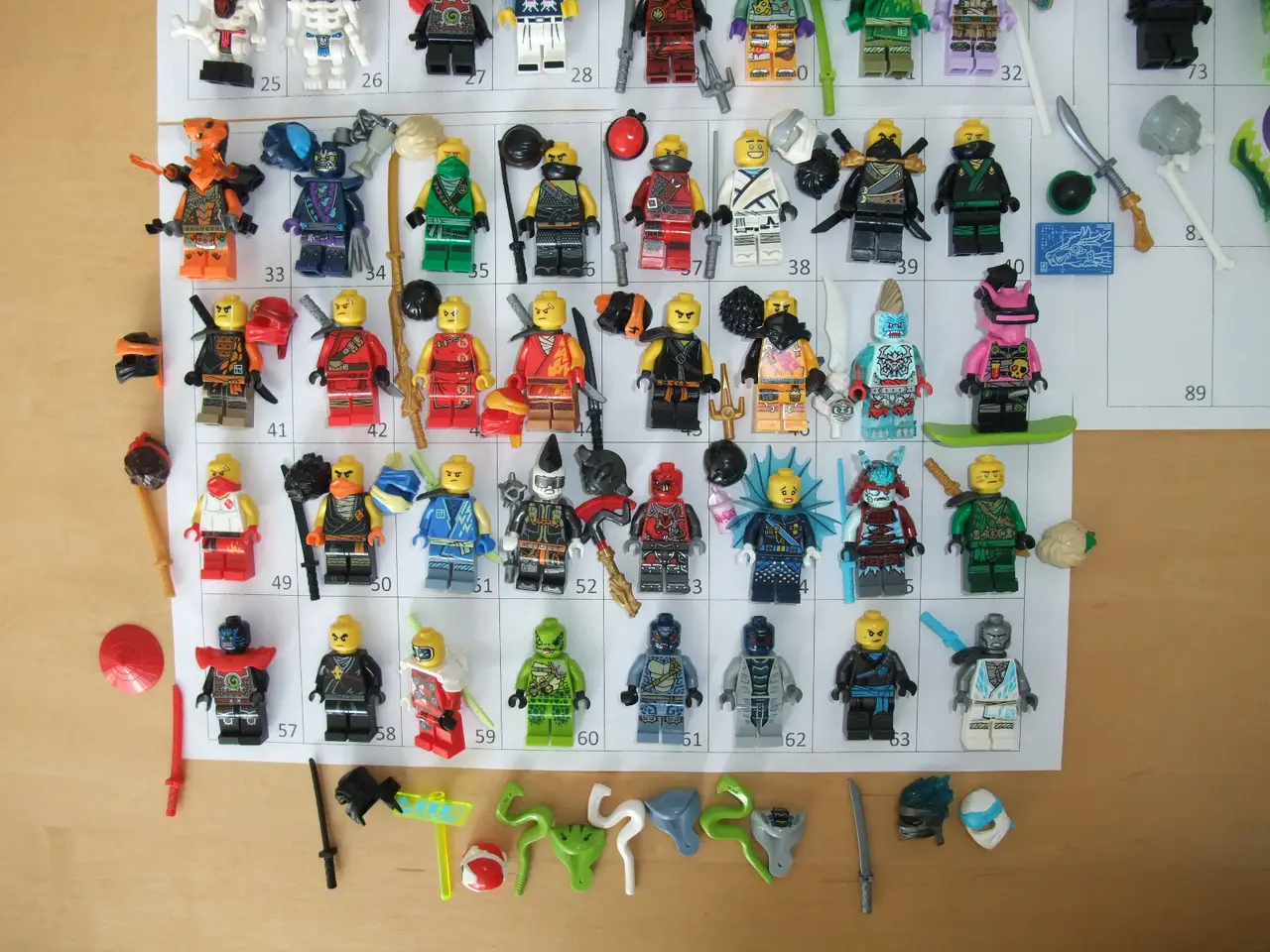 Billede 6 - Lego Ninjago Figurer