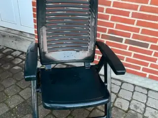 1 grøn havestol