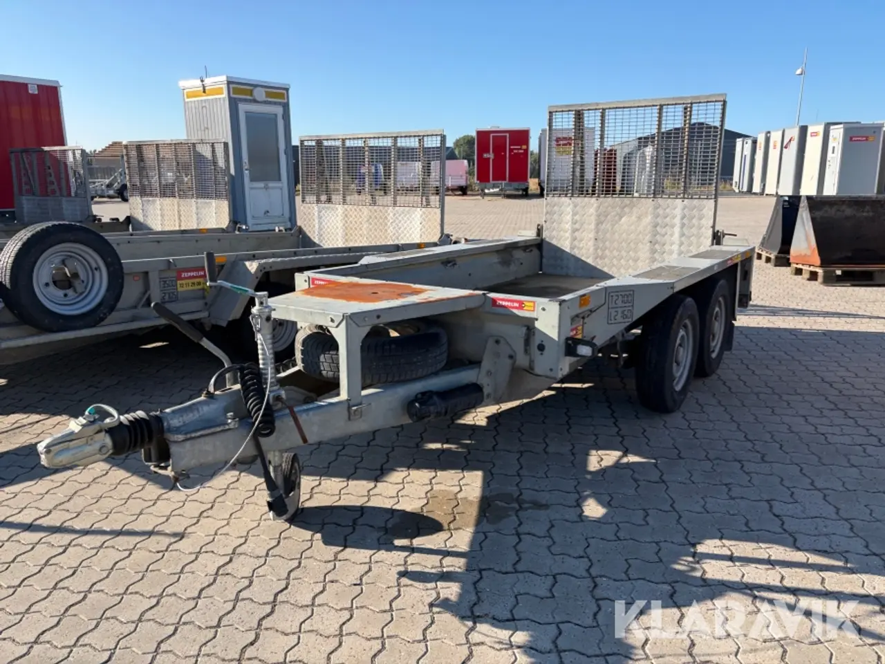 Billede 1 - Maskintrailer Ifor williams GX, 84Ramp AT6460