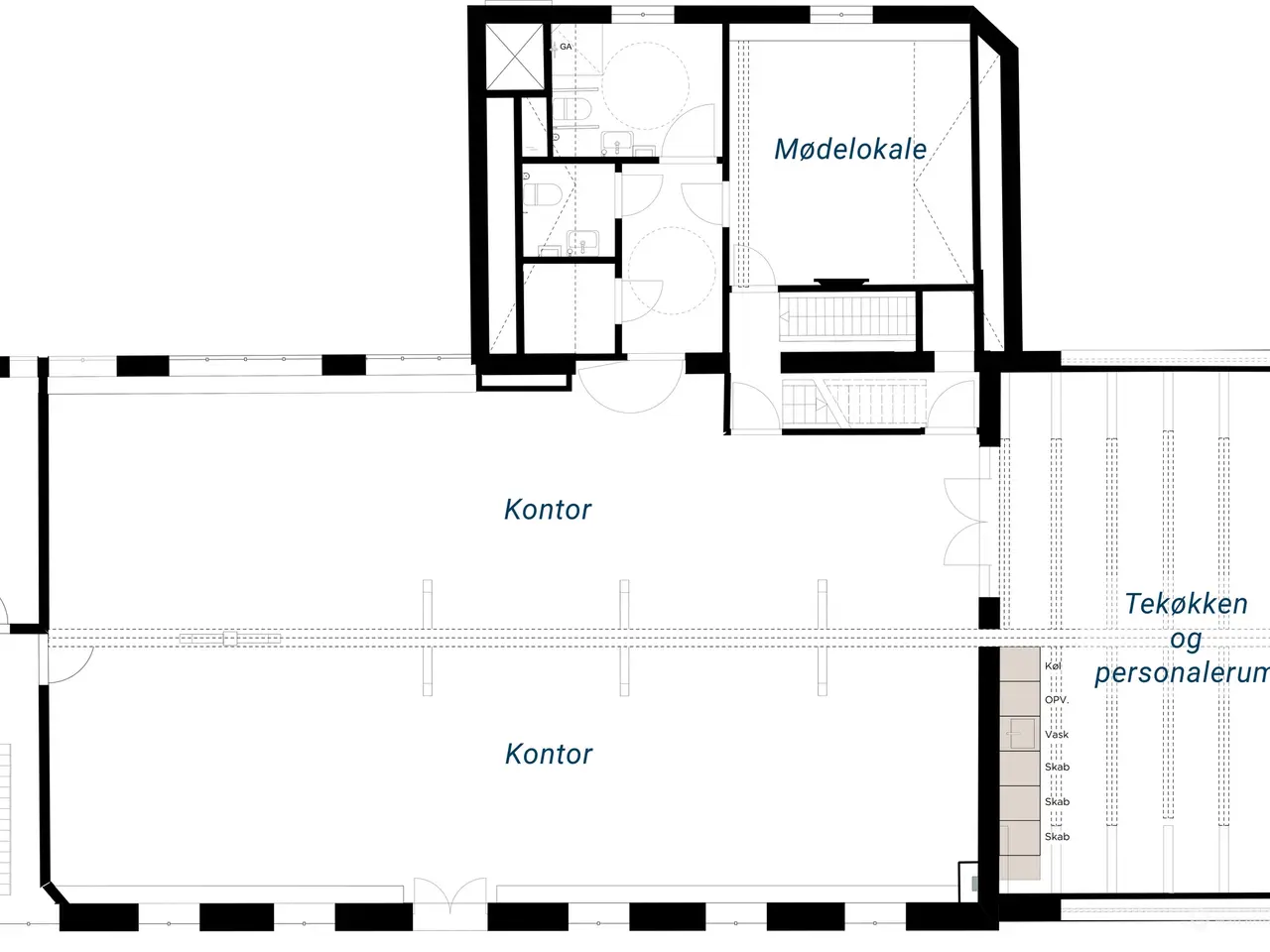 Billede 13 - Moderne kontor i Københavns Nordvest-kvarter