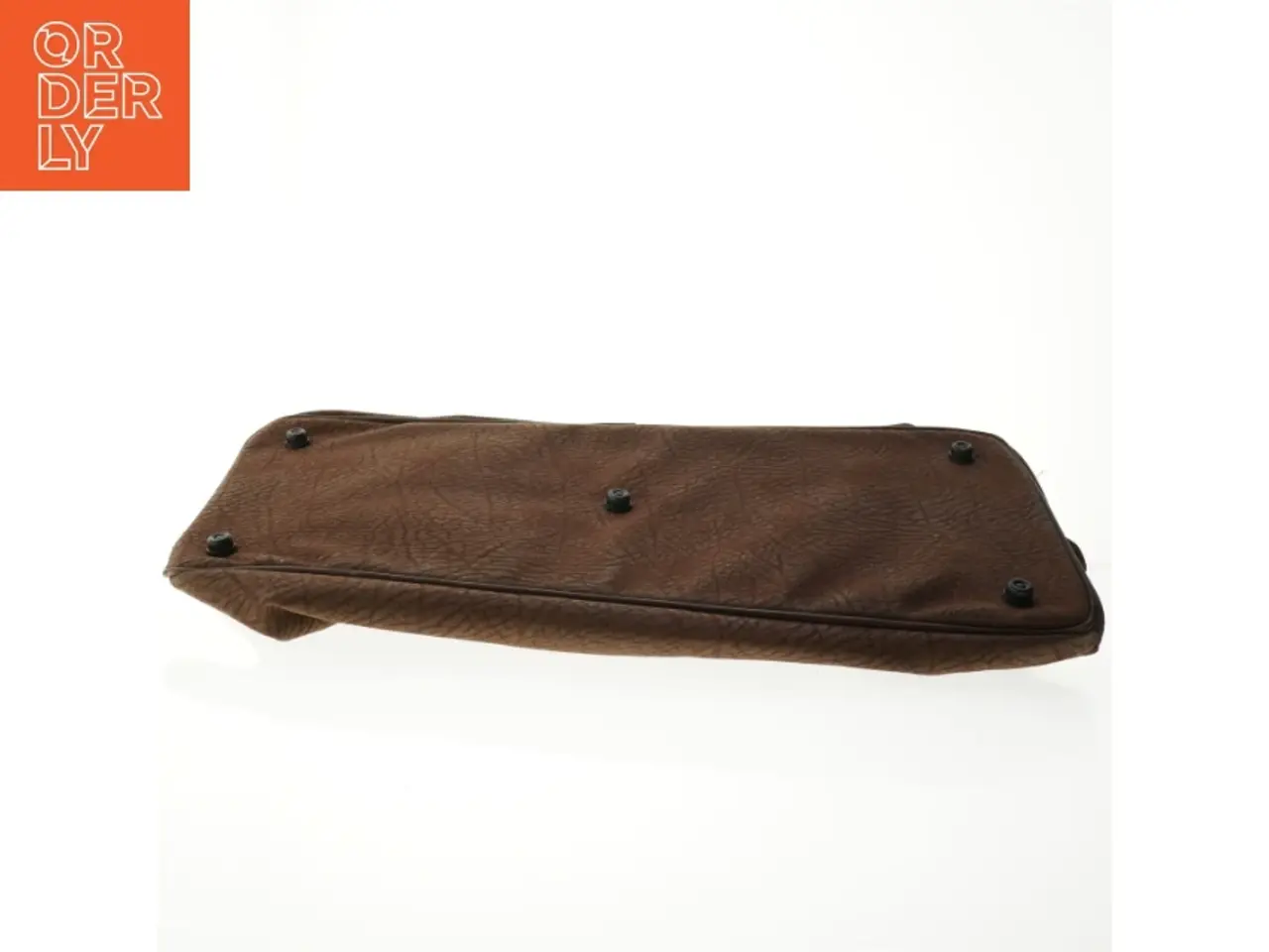 Billede 5 - Brun lædertaske fra Bolzo (str. 55 x 28 cm)