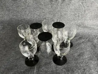 Portvins glas fra Holmegaard