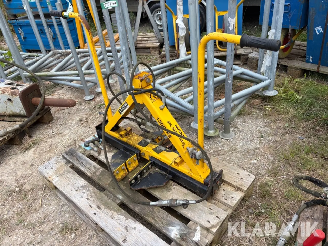 Billede 1 - Hydraulisk Stenklemme Paick Technology