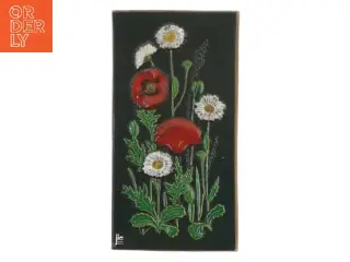 Væghængt keramisk dekoration fra Jie (str. 27x14,5 cm)