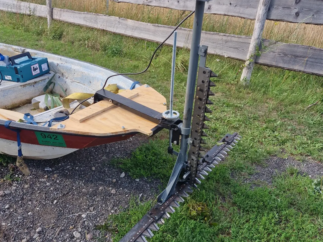 Billede 4 - Grødklipper 1m. Bred til jolle eller Atv
