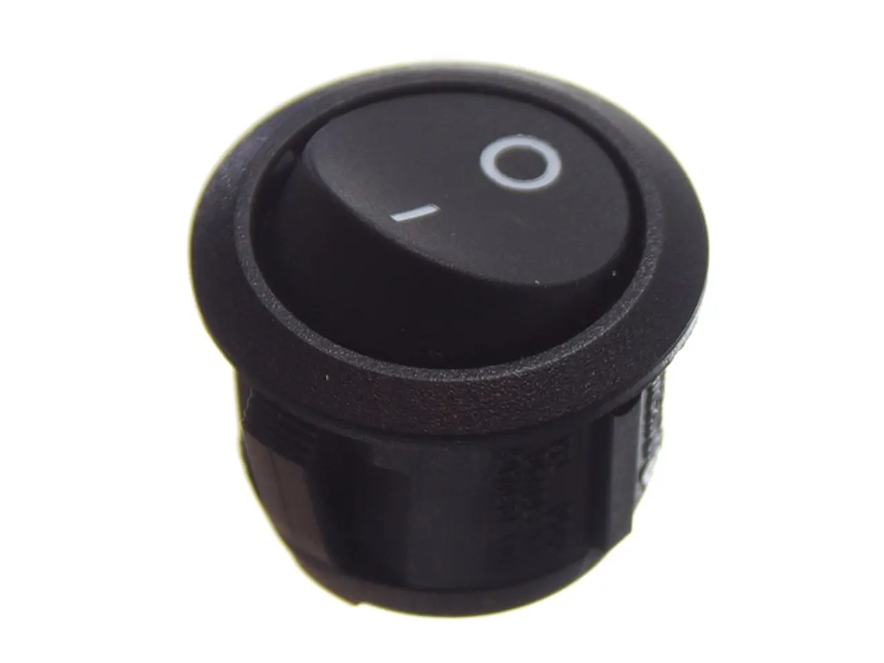 Billede 1 - Afbryder Vippekontakt sort I/0 ø20mm