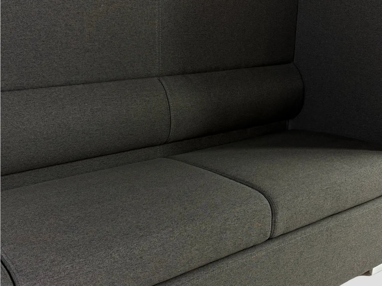 Billede 5 - Office2Go Private Line Sofa – Mørkegrå