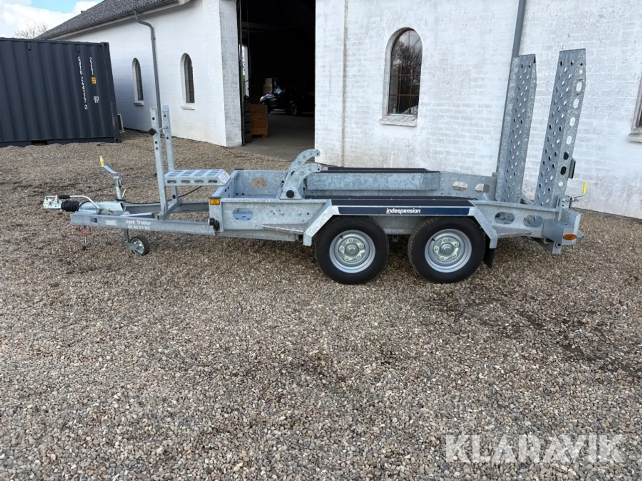 Billede 2 - Maskintrailer Indespension V67Z med autoclamp