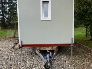 Jagtvogn uden plader.