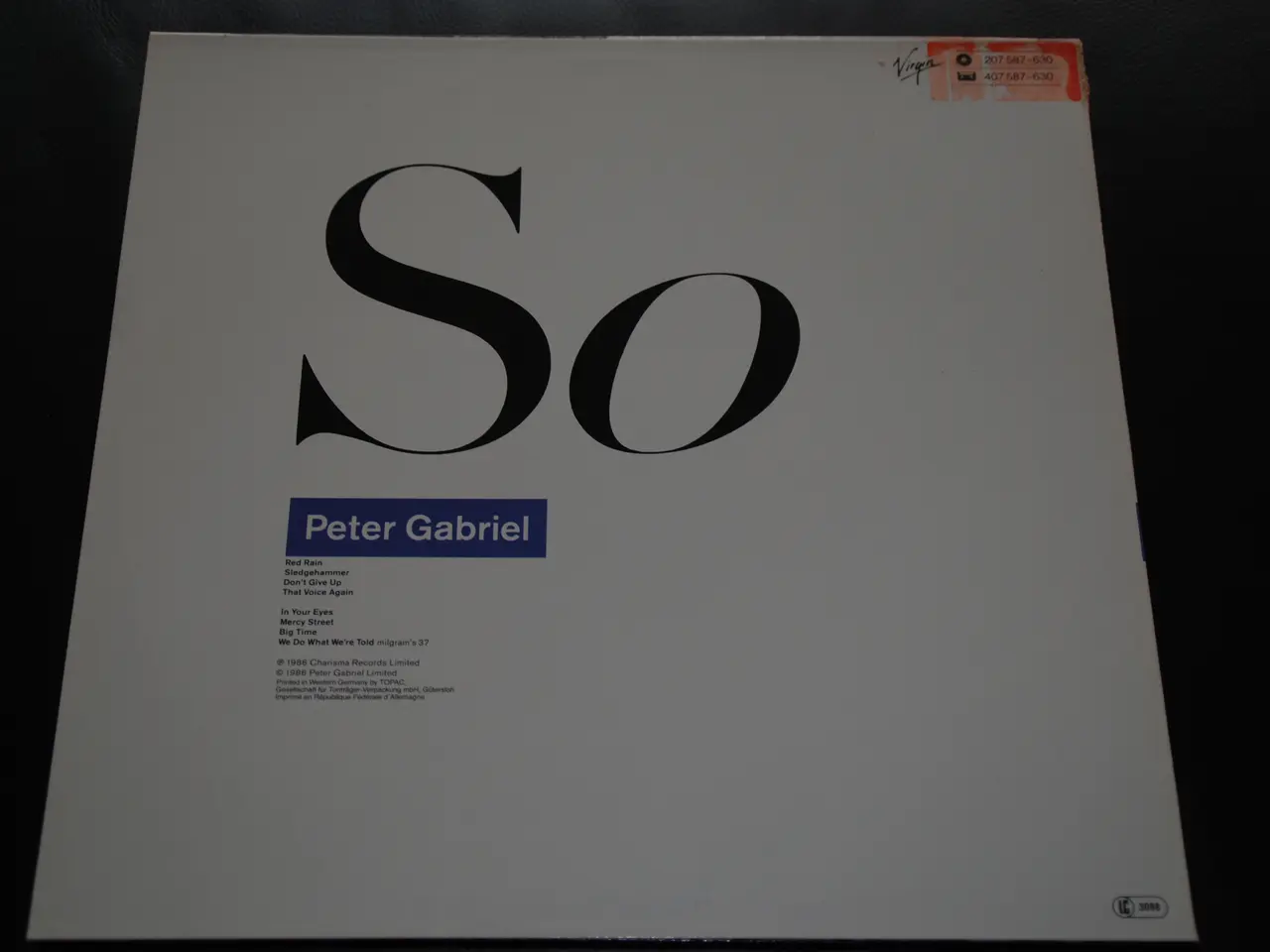 Billede 2 - Lp - Peter Gabriel
