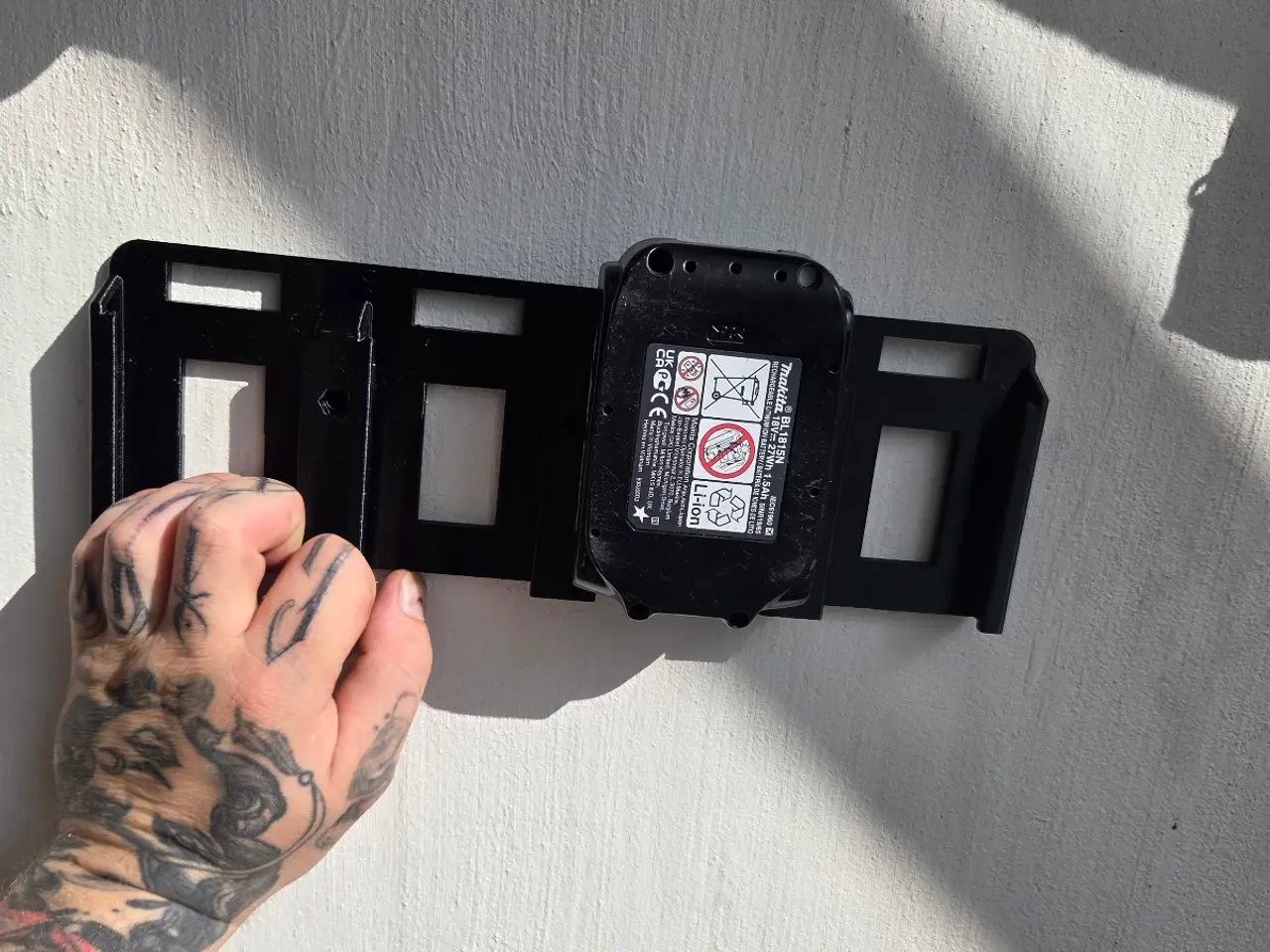 Billede 8 - Makita batteri holder 18v