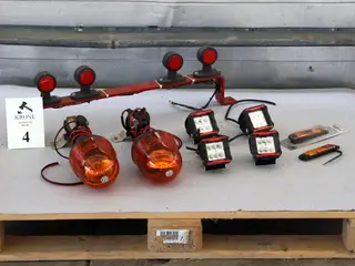 Rotorblink m/holdere og div Led arbejdslamper