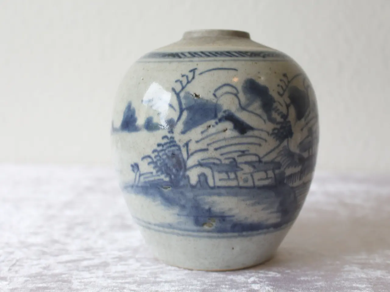 Billede 4 - Kinesisk ingefærvase, ca. 1800 - Qing Dynastiet.