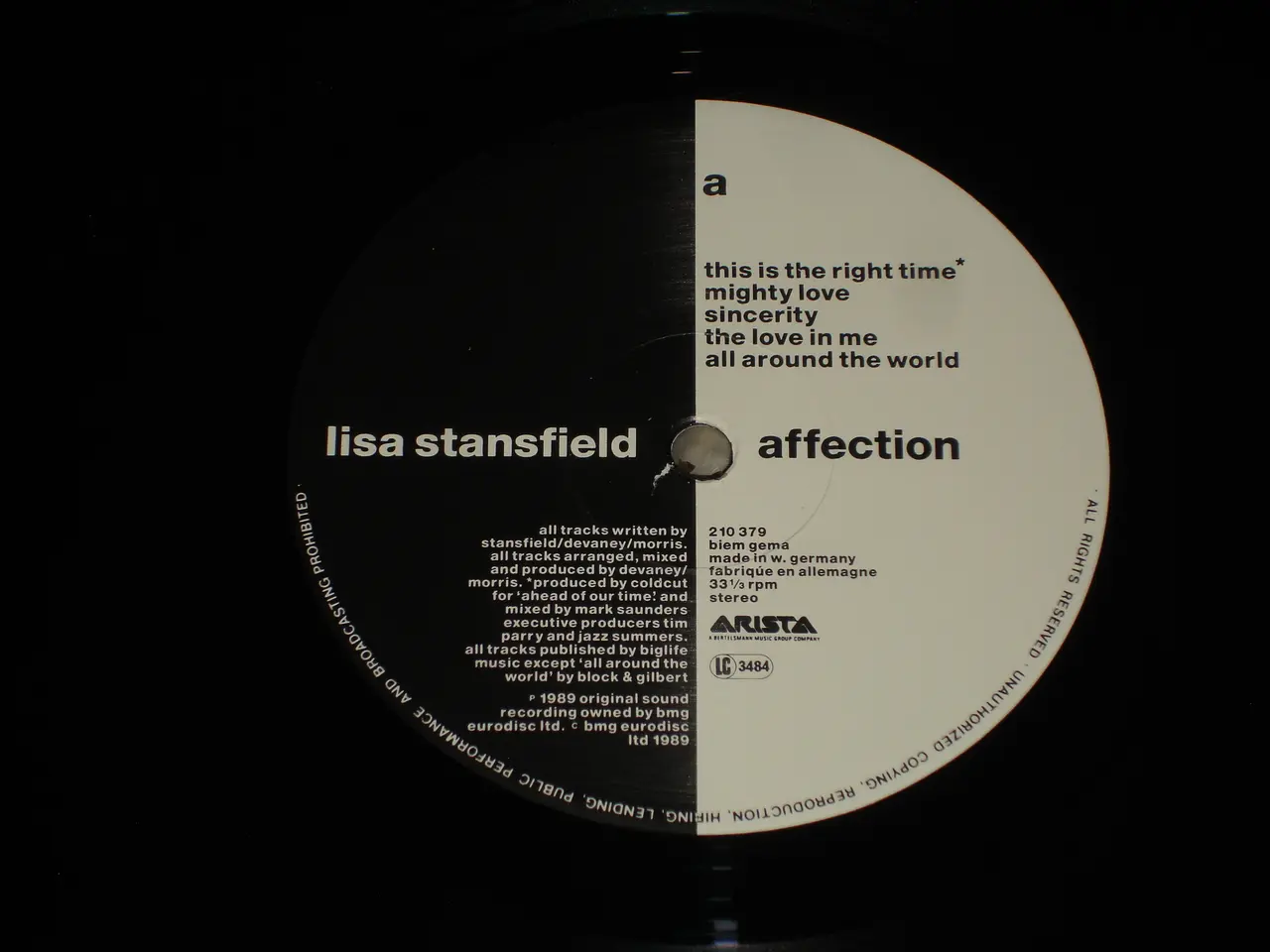 Billede 5 - Lisa Stansfield – Affection (All Around The World)