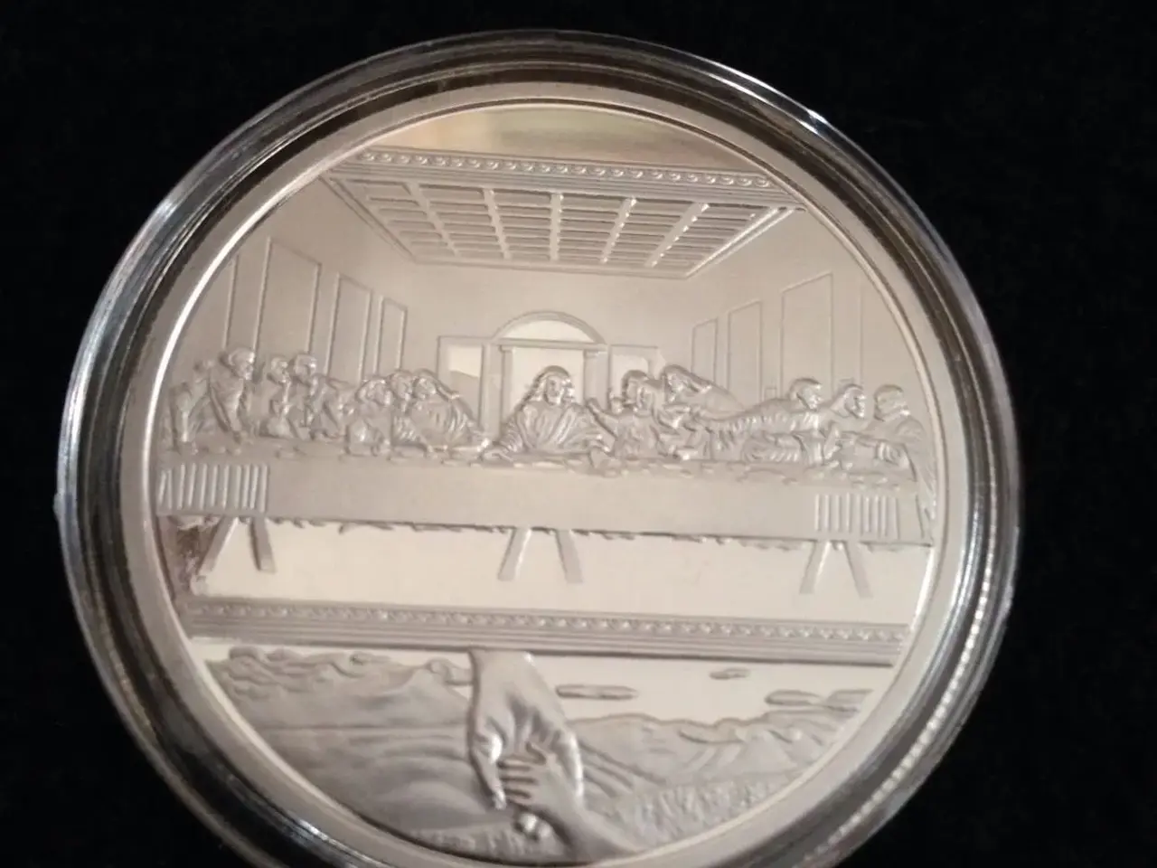 Billede 2 - MEDALJE JESUS og Den sidste Nadver