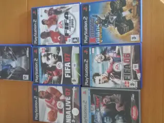 Spil til PS2, mange gode spil!
