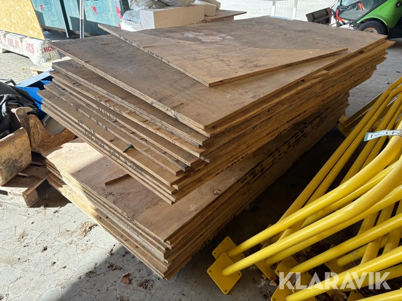 Billede 1 - Krydsfiner plader - 35 styk