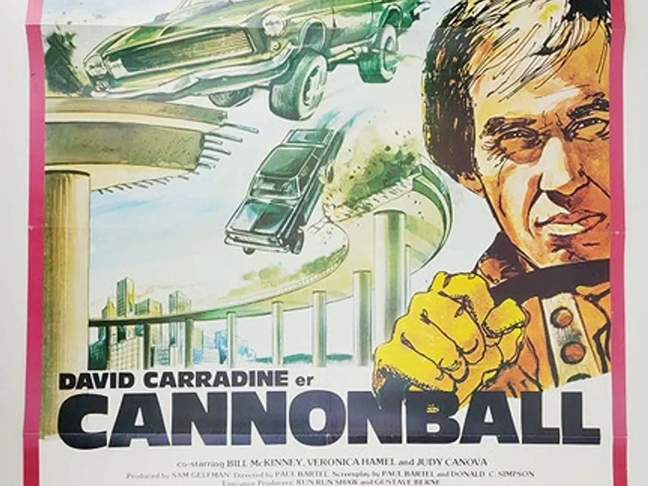 Billede 3 - ⭐️- Plakat: Vintage - Cannonball