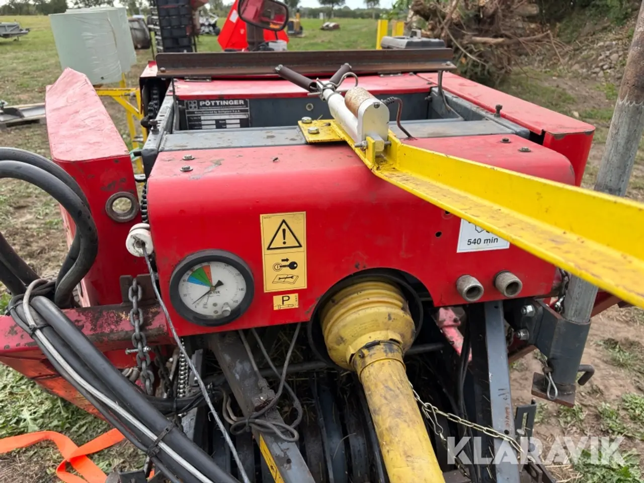 Billede 12 - Rundballepresser med indpakker Pöttinger Mb60