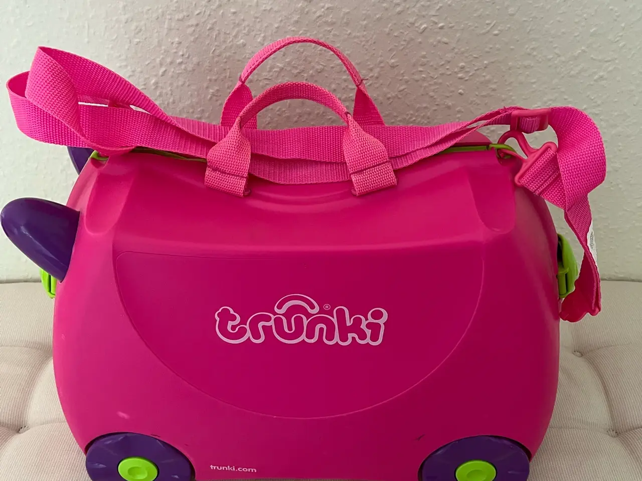 Billede 2 - Trunki børnekuffert i lyserød