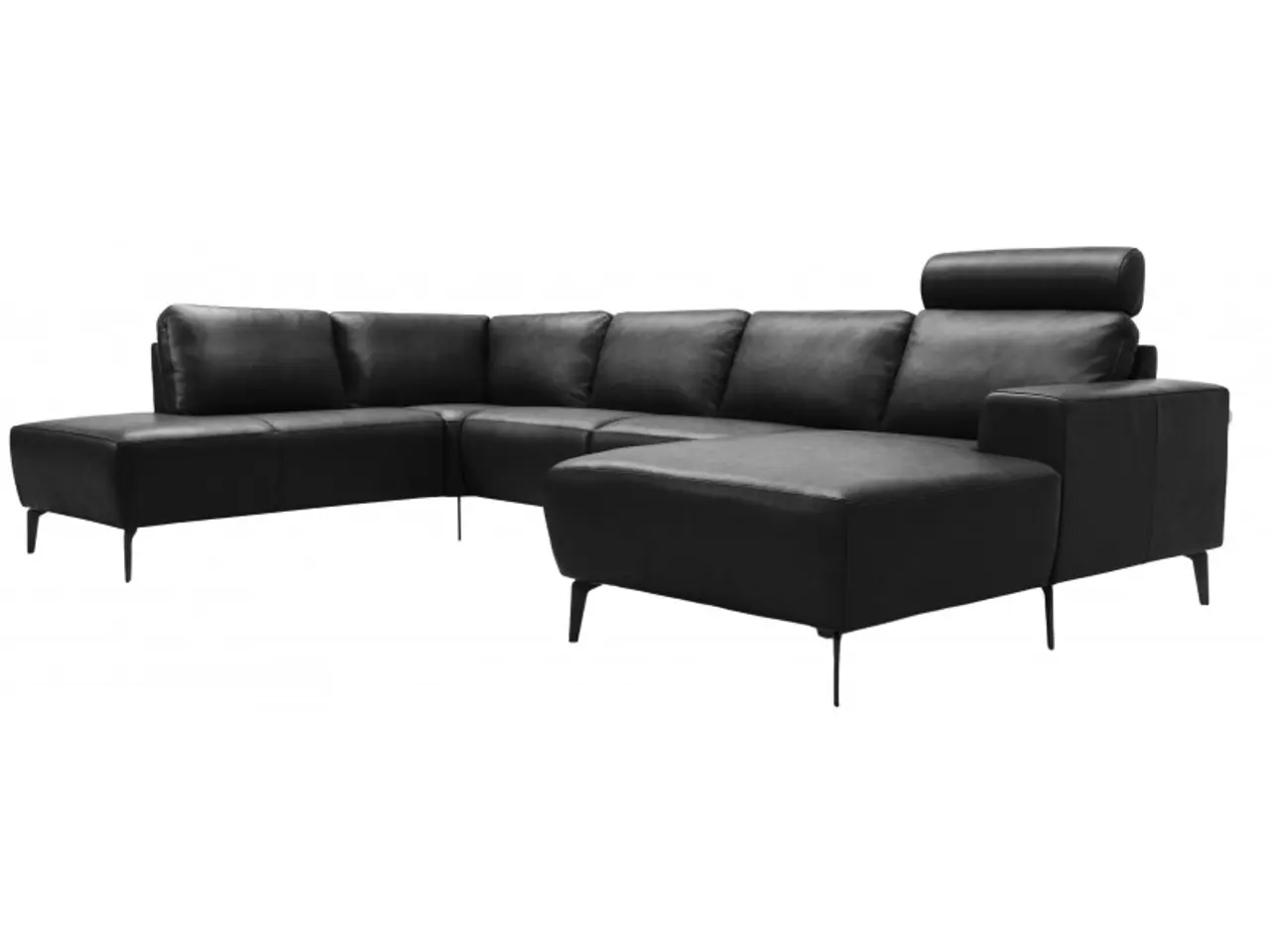 Billede 8 - Hjort Knudsen Copenhagen Læder U-sofa - Højrevendt