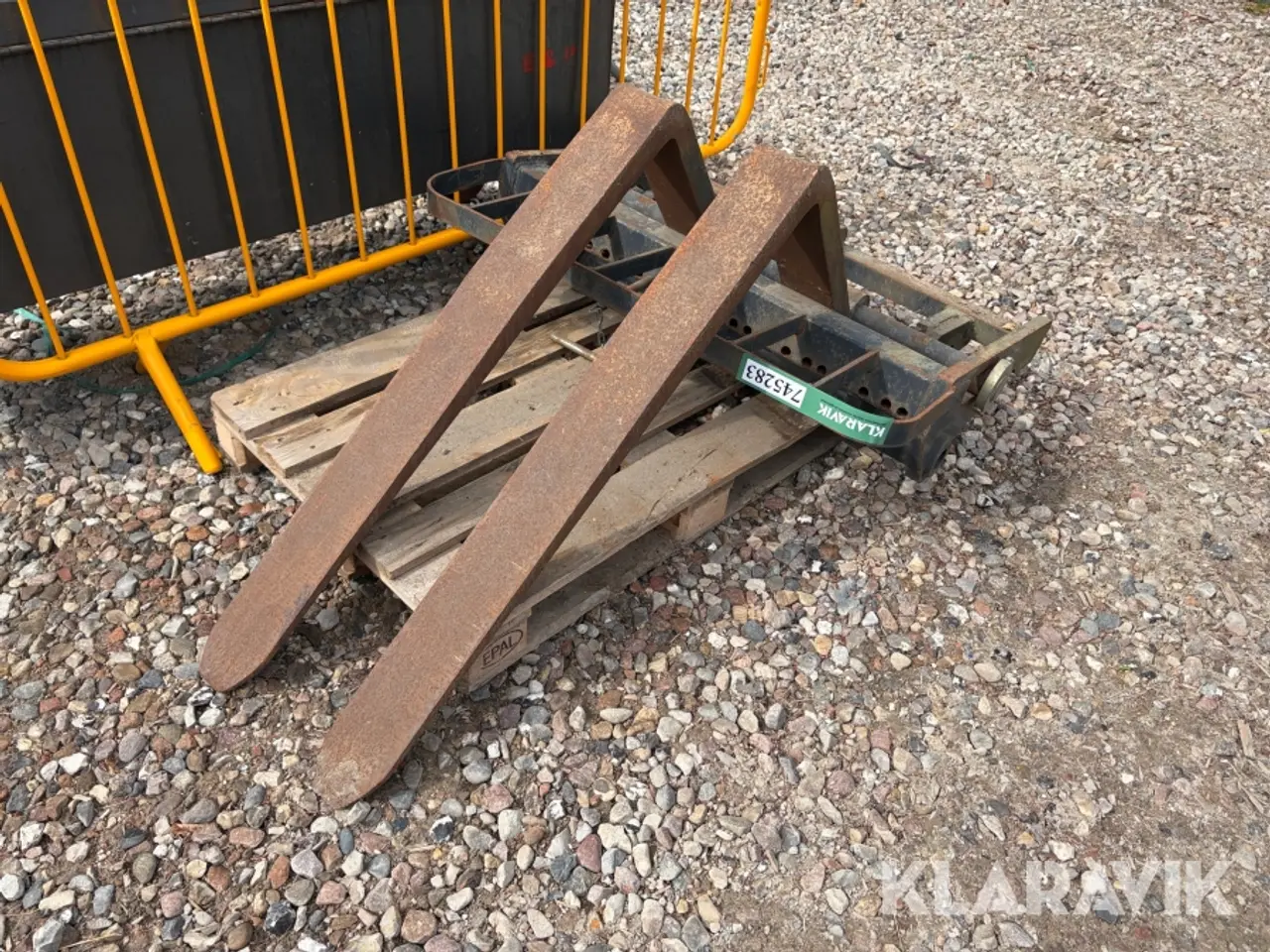 Billede 1 - Pallegaffel Manitou TFF 45 1000G