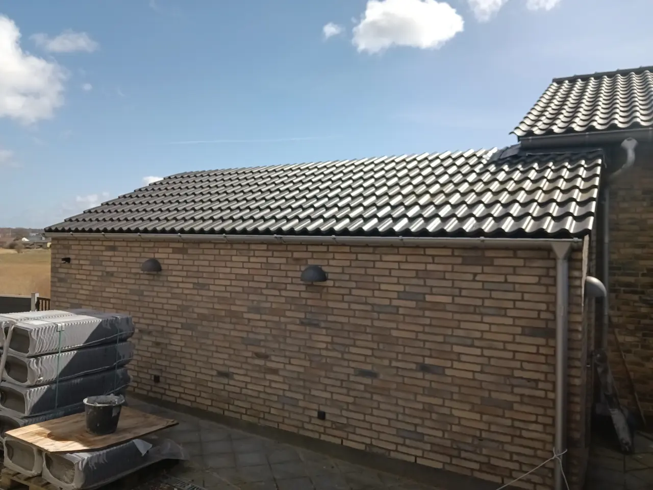 Billede 4 - Ibf sort beton tagsten