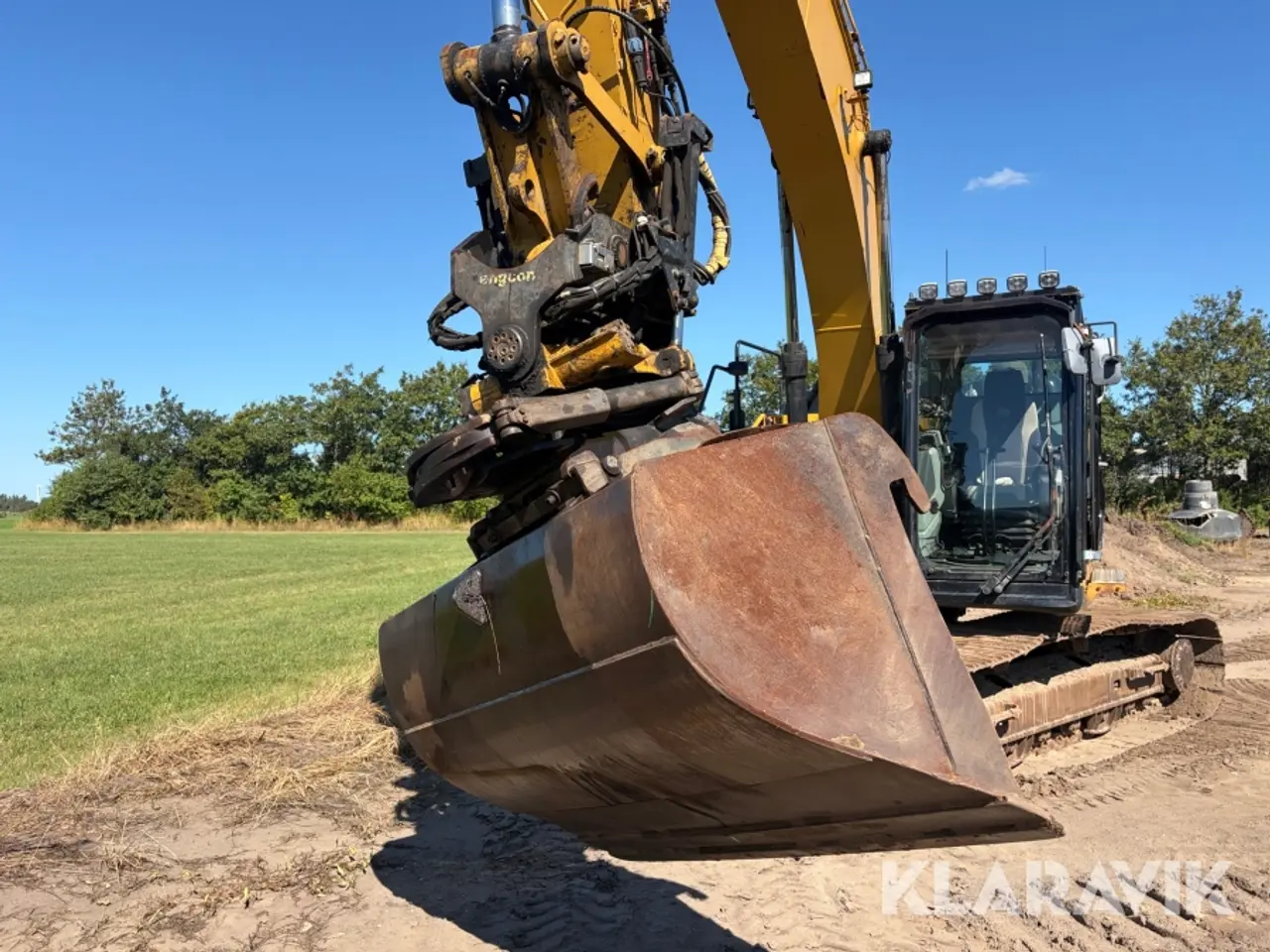 Billede 5 - Gravemaskine CAT 323F L med Engcon og Leica GPS