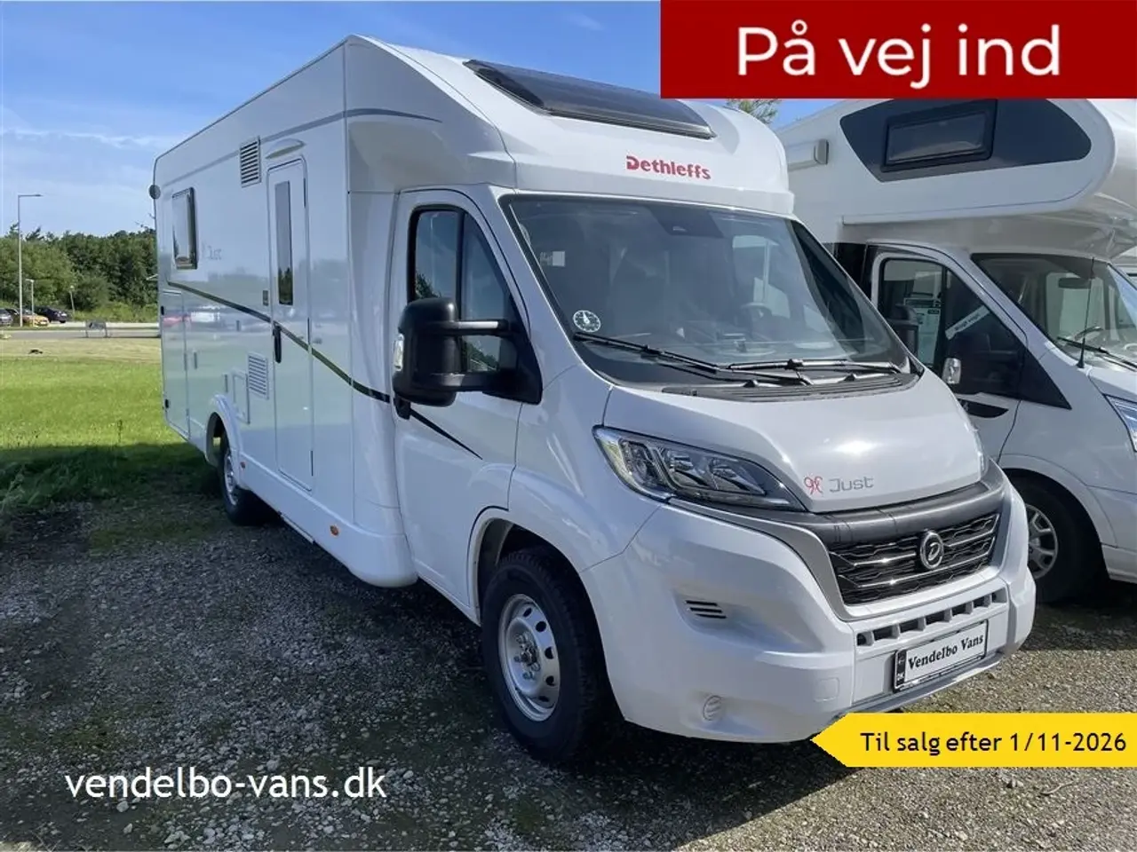 Billede 1 - 2026 - Dethleffs Just T 7052 DBM - 90 Year   Fritstående dobbeltseng med ekstra  stor garage neden under