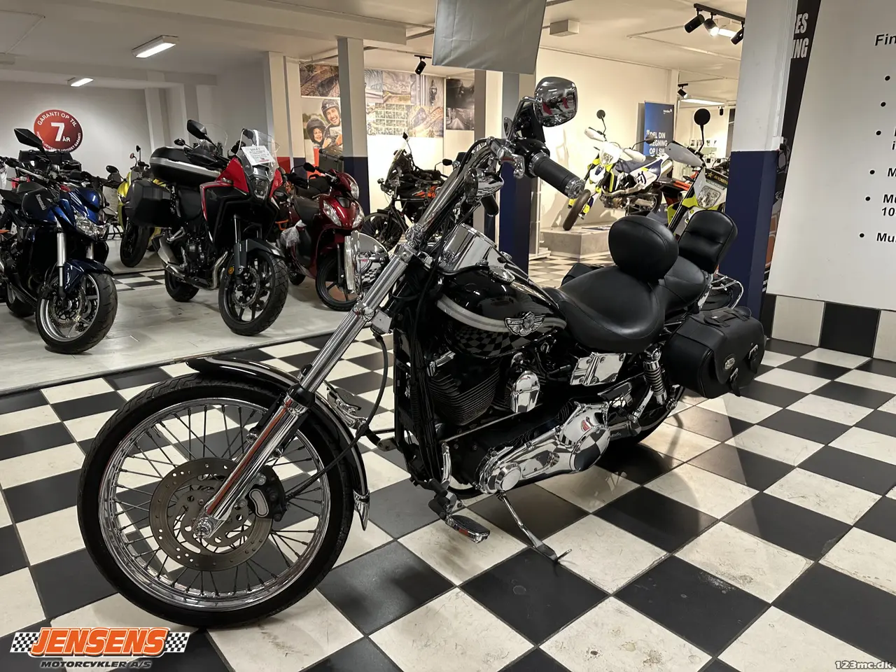 Billede 6 - Harley-Davidson FXDWG Dyna Wide Glide 100 års jubilærums model