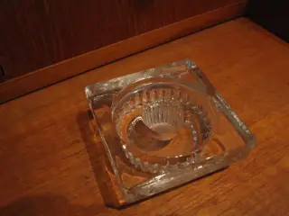 Ældre glas lysestage