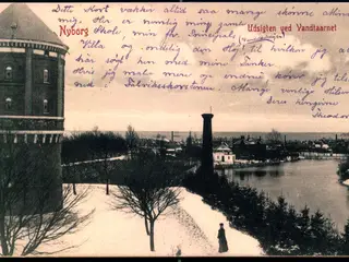 Nyborg - Udsigt ved Vandtaarnet - W.K.F. 3740 - Brugt