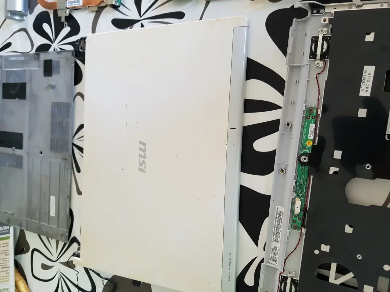 Billede 3 - MSI bærbar pc ms-1223 sælges i dele.