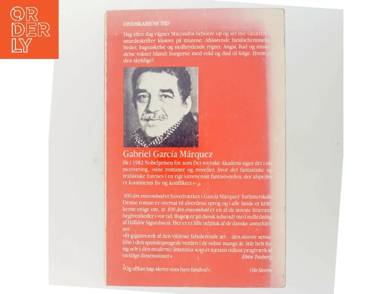 Billede 3 - Ondskabens tid af Gabriel García Márquez (Bog)