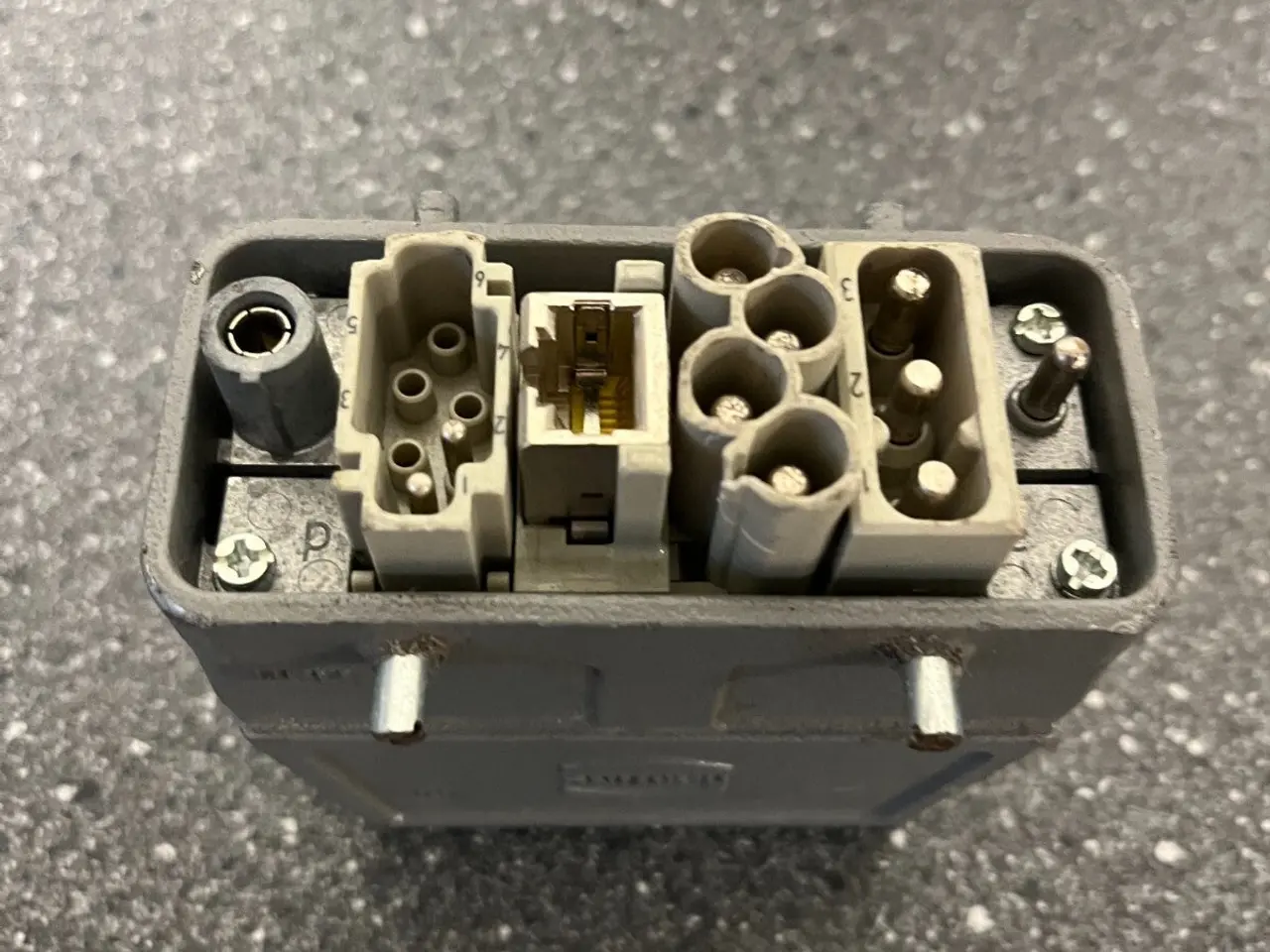 Billede 3 - Harting Han stik med blandet Power & Data Modules