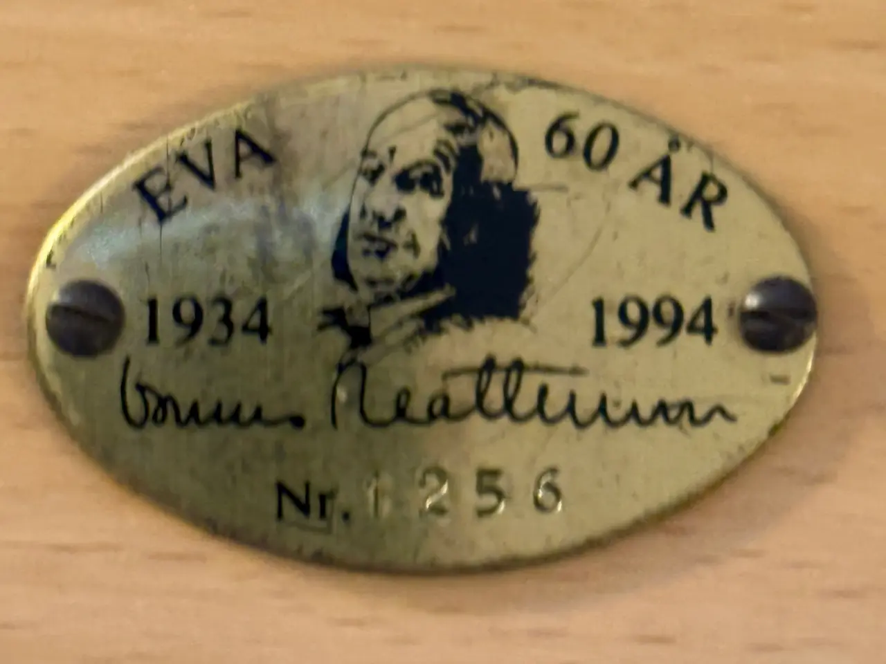 Billede 4 - BRUNO MATHSSON - EVA STOL - LAV RYG