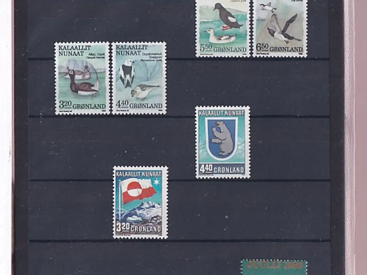 Billede 1 - Grønland - 1989 Frimærker Komplet - Postfrisk