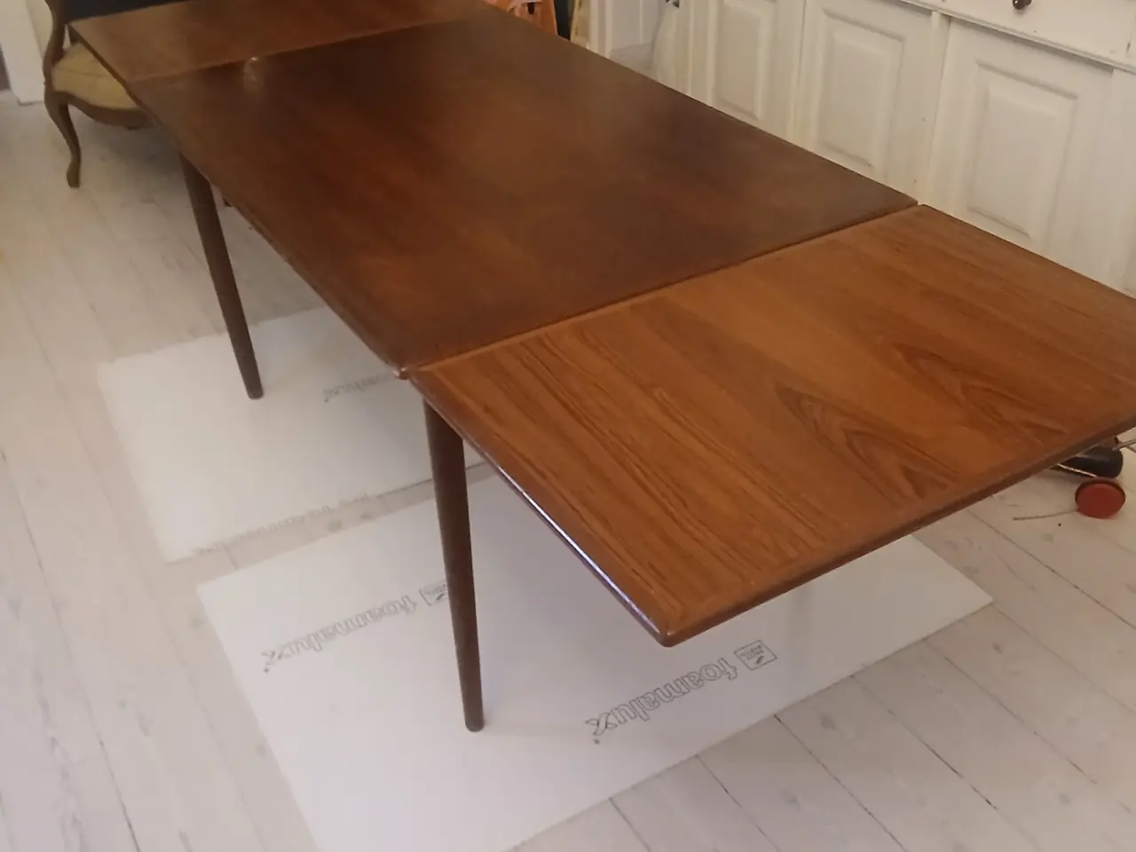 Billede 3 - Teak spisebord med udtræk